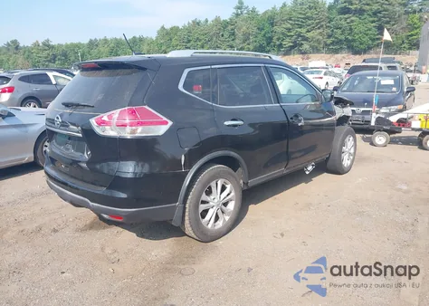 2015 Nissan Rogue Sv из США, поврежденный, VIN KNMAT2MV0FP564261